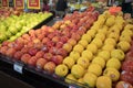 Fruits and vegetables on display in Fred Meyer, Inc., is a chain of hypermarket superstores in Portland, Oregon