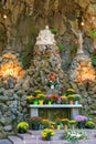 The Grotto, is a Catholic outdoor shrine and sanctuary located in the Madison South district of Portland, Oregon, United States Royalty Free Stock Photo