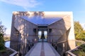 The Grotto, is a Catholic outdoor shrine and sanctuary located in the Madison South district of Portland, Oregon, United States Royalty Free Stock Photo