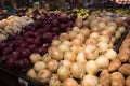 Various vegetables for sale at Fred meyer market in Portland