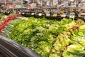 Various vegetables for sale at Fred meyer market in Portland