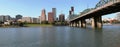 Portland Oregon skyline panorama. Royalty Free Stock Photo