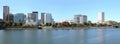 Portland Oregon skyline panorama. Royalty Free Stock Photo