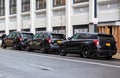 Multnomah County Sheriff Squad Vehles Parked in Downtown Portland