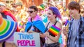 Portland Pride Parade 2018 Royalty Free Stock Photo