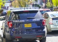 Portland Police Car - PORTLAND - OREGON - APRIL 16, 2017