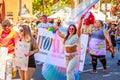 Portland Pride Parade 2018 Royalty Free Stock Photo