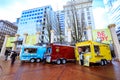 Food truck in Pioneer Courthouse Square