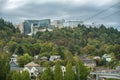 Oregon health and science university OHSU campus on the hill