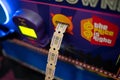 Arcade ticket counting machine