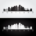 Portland USA skyline