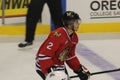 Portland Winterhawks Western Hockey League game Royalty Free Stock Photo