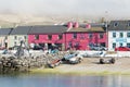 Colorful houses in Portmagee Royalty Free Stock Photo