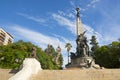 Porto ALegre, Brazi: the JÃÂºlio de Castilhos Monument to the center of Matriz Square PraÃÂ§a da Matriz , Porto Alegre, Royalty Free Stock Photo