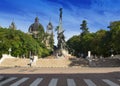 Porto ALegre, Brazi: the JÃÂºlio de Castilhos Monument to the center of Matriz Square PraÃÂ§a da Matriz , Porto Alegre, Royalty Free Stock Photo