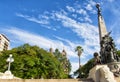 Porto ALegre, Brazi: the JÃÂºlio de Castilhos Monument to the center of Matriz Square PraÃÂ§a da Matriz , Porto Alegre, Royalty Free Stock Photo