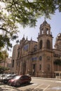 Porto Alegre, Rio Grande do Sul, Brazil - November 25, 2023:Metropolitan Cathedral of Our Lady Mother of God Royalty Free Stock Photo