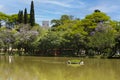 Porto ALegre, Rio Grande do Sul, Brazil -November 25, 2023: Redencao Park or Farroupilha Park.