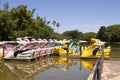 Porto ALegre, Rio Grande do Sul, Brazil -November 25, 2023: Redencao Park or Farroupilha Park.