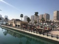 Porto Arabia on the artificial island of The Pearl, Doha