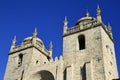 The Porto Cathedral Cathedral of the Assumption of Our Lady or SÃÂ© do Porto, Porto, Portugal Royalty Free Stock Photo