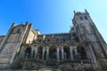 Porto Cathedral lateral facade, Portugal.