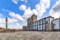 The Porto Cathedral Portuguese: Se do Porto is a Roman Catholic church Royalty Free Stock Photo