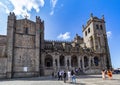 The Porto Cathedral Portuguese: Se do Porto is a Roman Catholic church Royalty Free Stock Photo