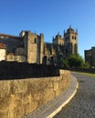 The Porto Cathedral Portugal view. Royalty Free Stock Photo