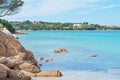 Porto Cervo beach Royalty Free Stock Photo