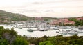 Port Porto Cervo harbour Royalty Free Stock Photo