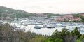 Port Porto Cervo harbour Royalty Free Stock Photo