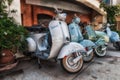 Piaggio Vespa vintage Royalty Free Stock Photo