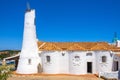 Porto Cervo, Sardinia, Italy - Chiesa Stella Maris church overlooking port and residences of Porto Cervo resort at the Costa Royalty Free Stock Photo