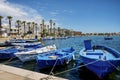 Porto Cesareo: View of the harbour of Porto Cesareo, a village in the southern part of Puglia, Apulia, Italy