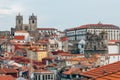 Porto cityscape historic downtown