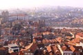 Porto Cityscape in morning beams of the sun Royalty Free Stock Photo