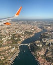 Aerial view of the city of Porto in Portugal Royalty Free Stock Photo