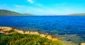 Porto Conte shore on a clear summer day