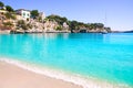 Porto Cristo beach in Manacor Majorca Mallorca Royalty Free Stock Photo