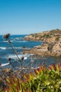 Porto das Barcas beach, Vila Nova de Mil Fontes, Alentejo, Portugal Royalty Free Stock Photo