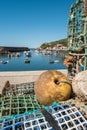 Porto das Barcas, fishing port in Zambujeira do Mar, Alentejo, P Royalty Free Stock Photo