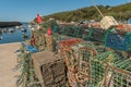 Porto das Barcas fishing port in Zambujeira do Mar Alentejo Portugal Royalty Free Stock Photo