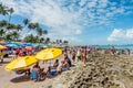 Porto de Galinhas, Pernambuco, Brazil - January, 2018: Porto de Galinhas is one of the most beautiful beaches in the world