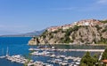 Porto di Agropoli a Salerno Royalty Free Stock Photo