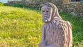 porto di stintino. view at the sculpture in Stintino marina in Sardinia, Italy