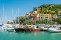 Porto Ercole, in Monte Argentario, in the Tuscany region of Italy. Royalty Free Stock Photo