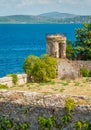 A sunny summer landscape near Porto Ercole, in Monte Argentario, in the Tuscany region of Italy.