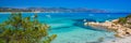 Porto Giunco beach, Villasimius, Sardinia, Italy. Royalty Free Stock Photo