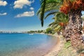 Porto Heli is a coastal town of Argolida in Peloponnese, Greece Royalty Free Stock Photo